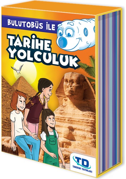 Bulutobüs ile Tarihe Yolculuk (5 Kitap) - (7 - 12 Yaş)