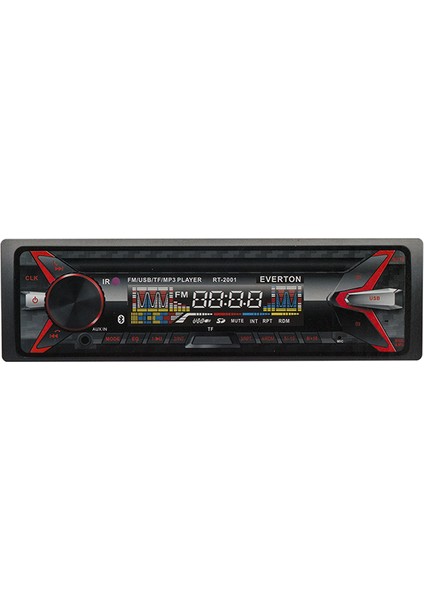 RT-2001BT Usb/sd/fm/aux/bt Mekaniksiz Oto Teyp 4 x 50 Watt Bluetooth Lu