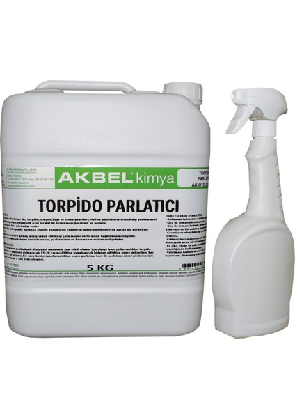 Torpido Parlatıcı 5 kg + Uygulama Spreyi ve Süngeri