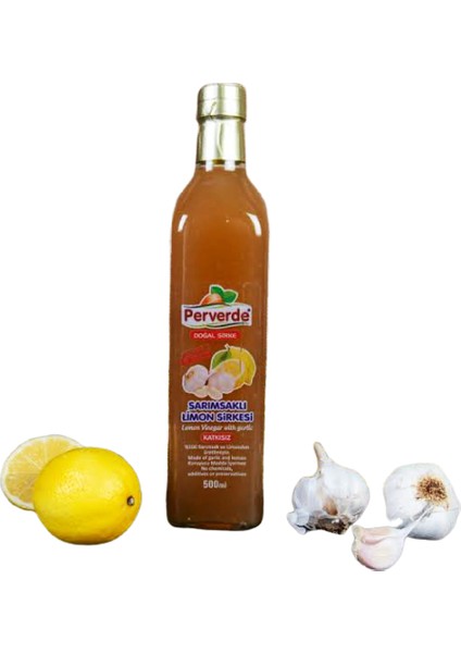 Sarımsaklı Limon Sirkesi 500 ml