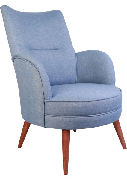 Victoria Tekli Koltuk Indigo Mavi