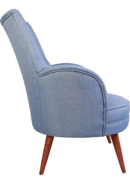 Victoria Tekli Koltuk Indigo Mavi