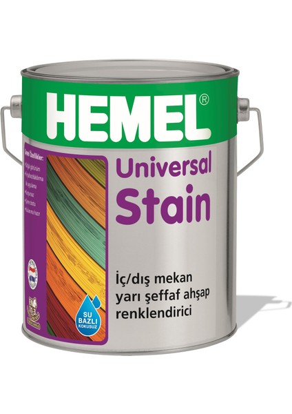 Arge Universal Stain Yarı Şeffaf Ahşap Renklendirici Green 2,5 lt