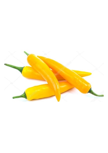 Acı Sarı Süs Biberi Tohumu Eko Paket 150'Li