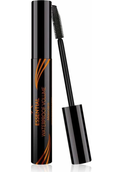 Golden Rose Essential Waterproof Volume Mascara Black - Suya Dayanıklı Maskara - 8691190070687