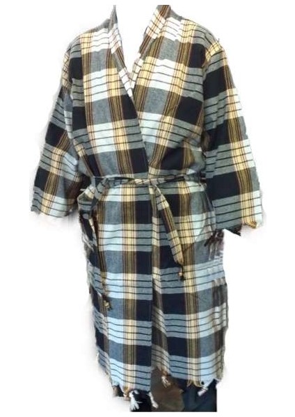 Peştemal Bornoz - Siyah