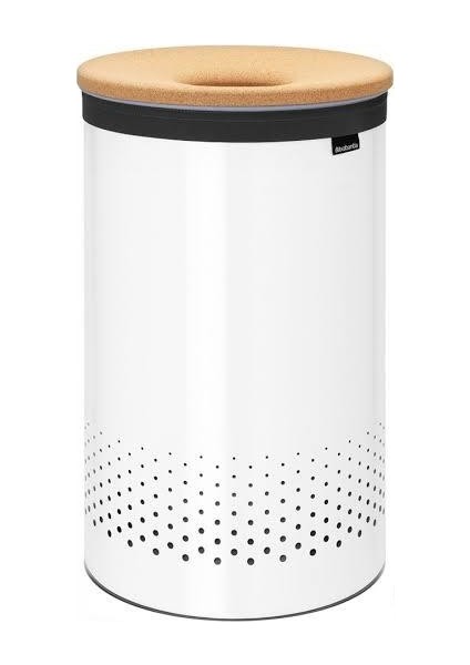 Mantar Kapaklı Kirli Çamaşır Sepeti 60 lt