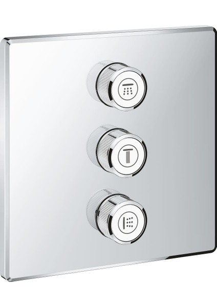 Grohtherm Smartcontrol Üç Noktadan Akış Kontrollü Kumanda - 29127000