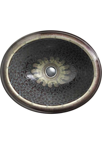 Serpentine Bronze Tezgah Üstü Lavabo