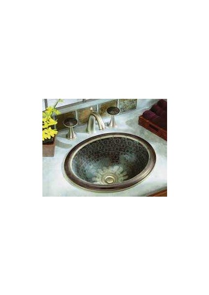 Serpentine Bronze Tezgah Üstü Lavabo