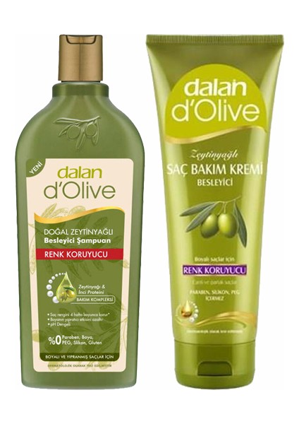 Şampuan Renk Koruyucu 400 ml + Renk Koruyucu Saç Kremi 200 ml