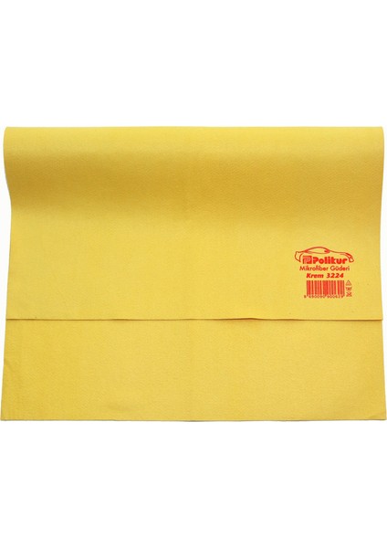 Mikrofiber Güderi KREM 3224 Oto Kurulama Temizlik ve Cam Bezi 50 x 70 cm.