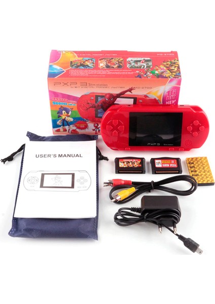 3 Slim Station 16Bit Cep Atari Oyun Konsolu Gameboy
