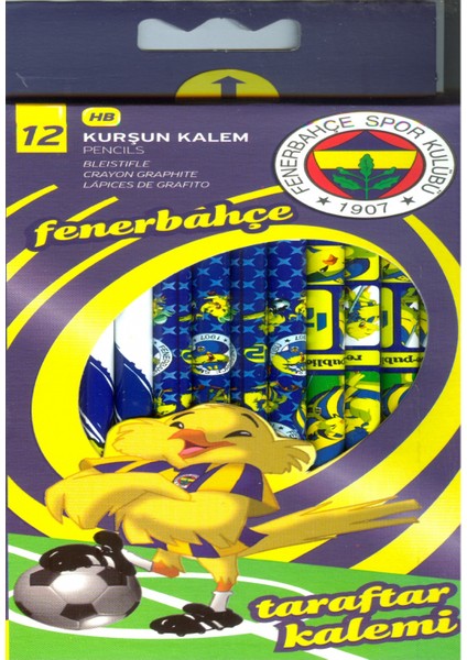 Fenerbahçe HB Kurşun Kalem 12'li