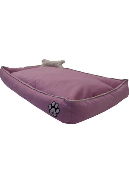Tay Tüyü Kedi Ve Köpek Yatağı 15 x 70 x 100 cm Pembe