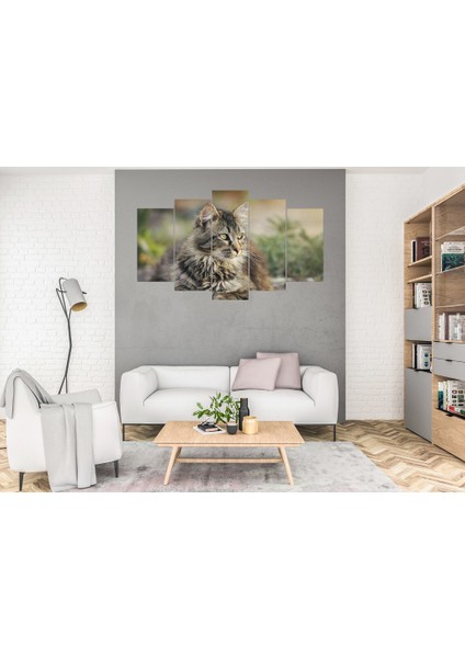 5 Parça Dekoratif MDF Tablo Uv Baskı