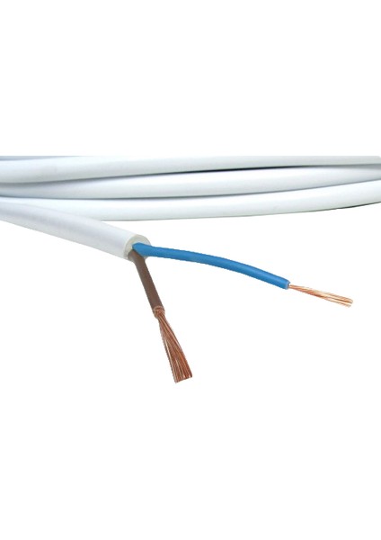 TTR Kablo 2 x 1,5 mm Beyaz 40 m