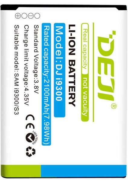 Samsung Galaxy S3 Uyumlu Mucize Batarya Eb-l1g6llu