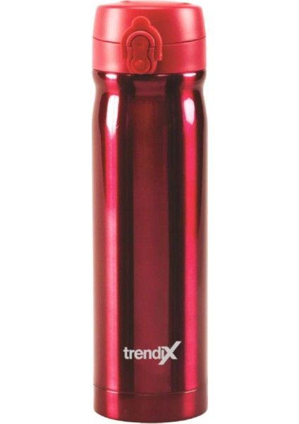 U5000-KI Çelik İçli Termos Matara 500 ml Kırmızı