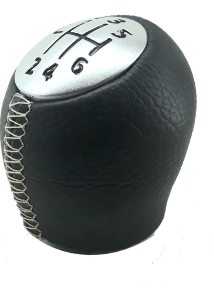 Opr Megane 3 Vites Topuzu (Siyah Deri)