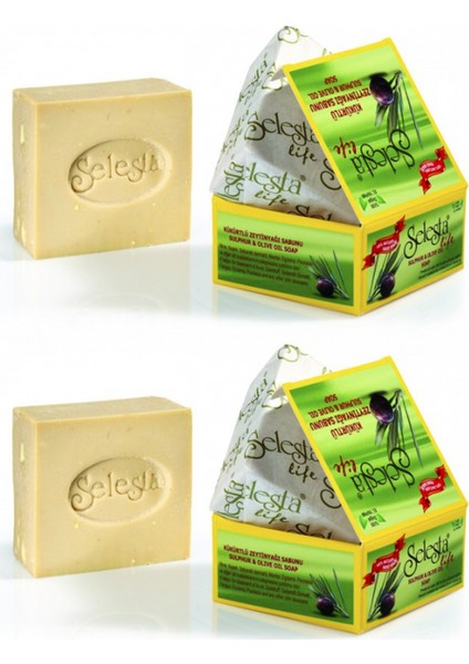 Zeytinyağlı Katı Sabun Kükürt 170 gr 2'li