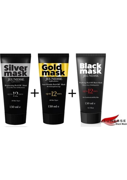 Black Mask +Gold Mask +Sılver Mask fiyatları