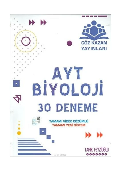 Çöz Kazan Yayınları AYT Biyoloji 30 lu Deneme Sınavı