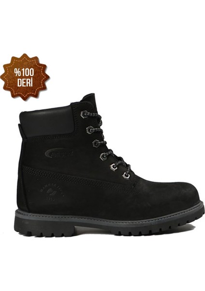 Siyah Nubuk Unisex Bot 101 1101-G