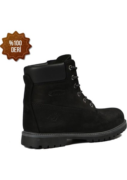 Siyah Nubuk Unisex Bot 101 1101-G modelleri