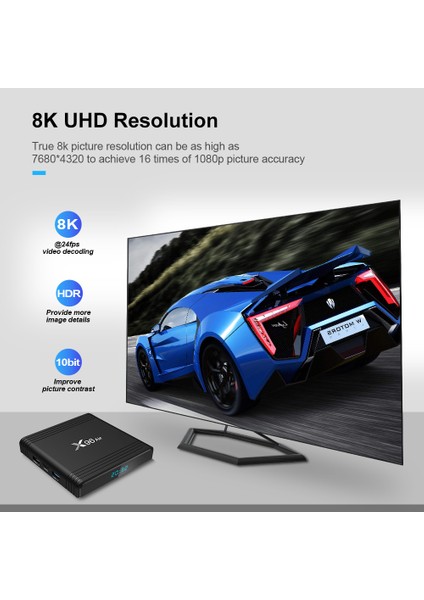 Air Amlogic S905X3 Android Tv Box fiyatları