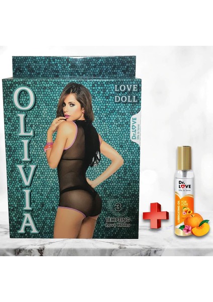 Olivia Ekonomik Şişme Bebek Kadın Manken + Kaydırıcı Jel