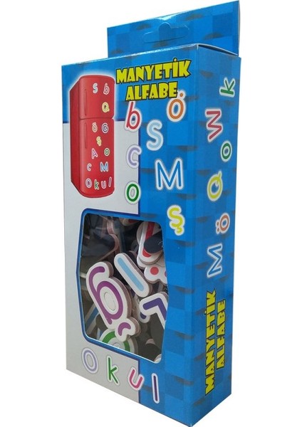 Manyetik Alfabe 74 Parça