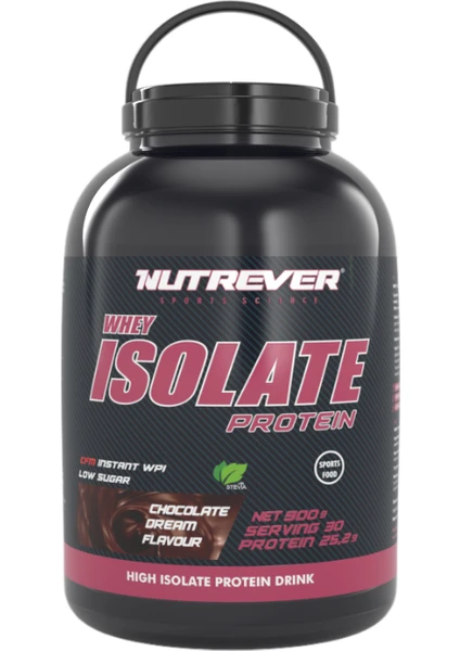 Nr Whey Isolate Çikolata 900Gr Çikolata Unisex Protein Tozları EKP0070