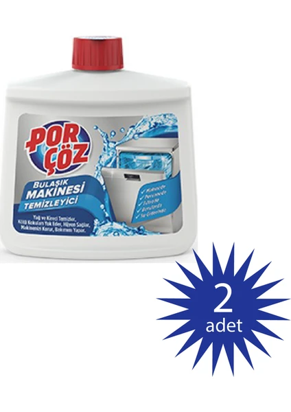 Bulaşık Makinesi Temizleyici 250 ml 2'li Paket