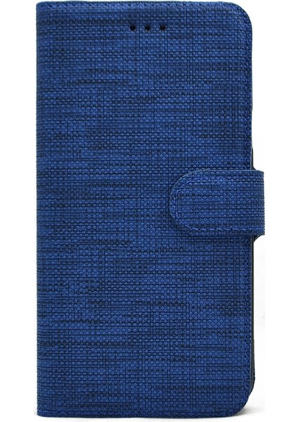 Huawei Y6s 2019 Kılıf Kartvizitli Exclusive Spor Cüzdan Lacivert