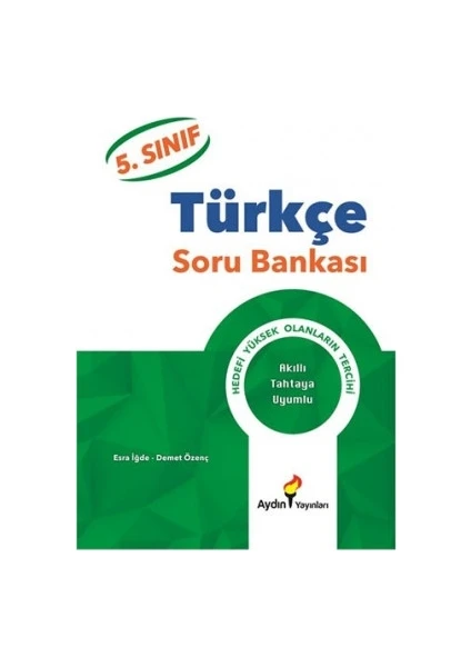 Aydın Yayınları 5. Sınıf Türkçe Soru Bankası