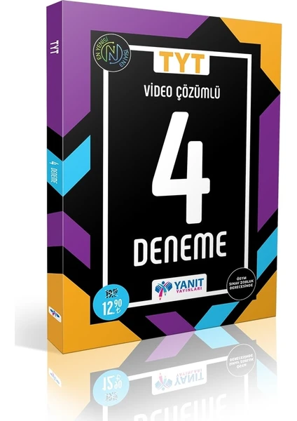 Yanıt Yayınları  TYT  4 Fasikül Deneme Video Çözümlü