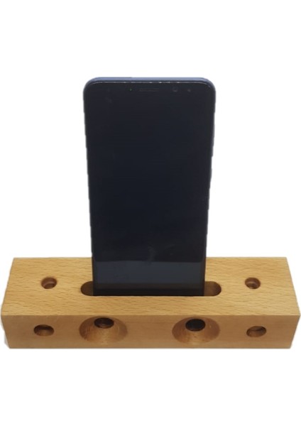 Ses Yükseltici Ahşap Büyük Boy Telefon Stant