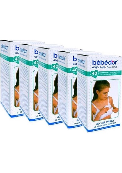 Göğüs Pedi 40 Adet 5 Kutu