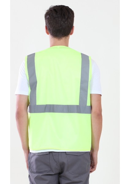 Mühendis Yelek Sarı XL