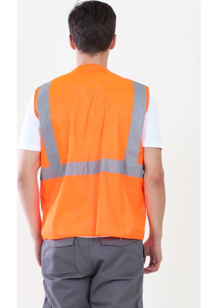 Mühendis Yelek Turuncu XL