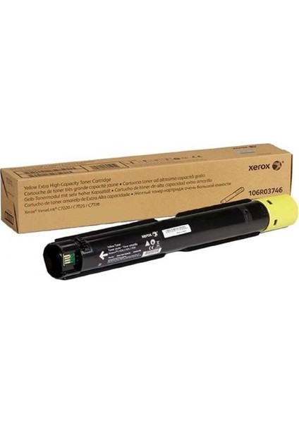 106R03746 Toner - Versalink C7020 – C7025 – C7030 16500 Sayfa Sarı