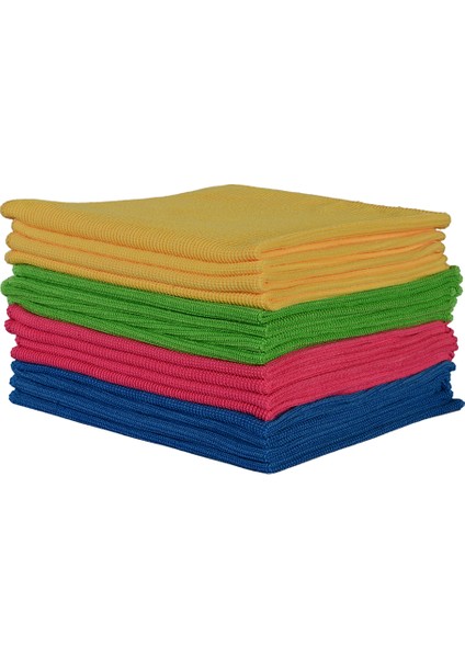 Mikrofiber Genel Temizlik Bezi 12 Adet