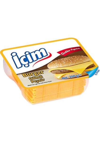 Dilimli Burger Peynir 200 gr
