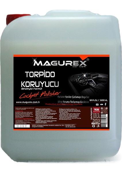 Torpido ve Plastik Koruyucu (Antistatik) 5 lt