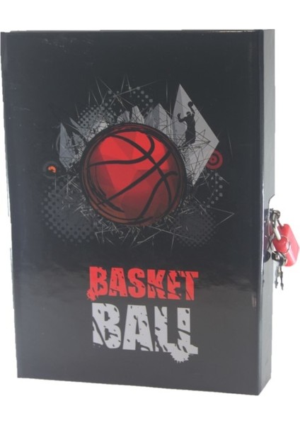 Basketbol Kilitli Hatıra Defteri