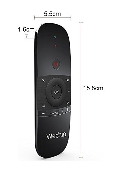 Wechip W1 2.4ghz Kablosuz Klavye Air Mouse