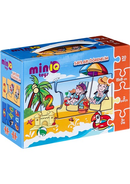 Eğitici Sayıları Öğrenelim Puzzle 40 Parça 2-4 Yaş Çocuklar İçin Renkli Tasarım fiyatları