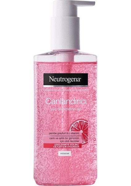 Vısıbly Clear Pembe Greyfurt Yüz Temizleme Jeli