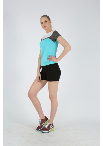 Gold Kadın T-Shirt Spor ve Günlük Kullanım için Şık Tasarım Yazlık modelleri